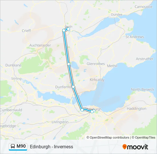 M90  Line Map