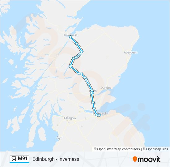 M91  Line Map