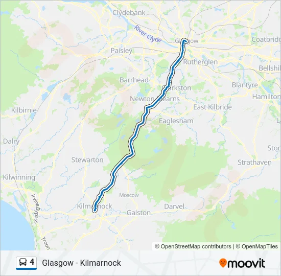 4 Bus Line Map