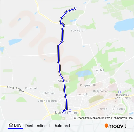 BUS Line Map