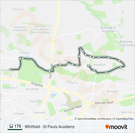 17s Route: Schedules, Stops & Maps - Kirkton (Updated)