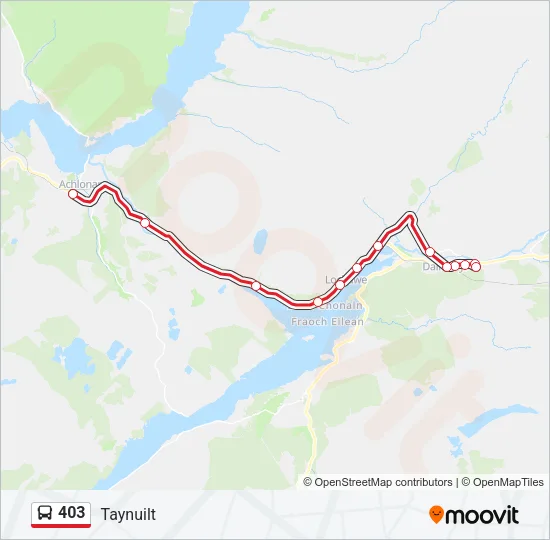 403 Bus Line Map