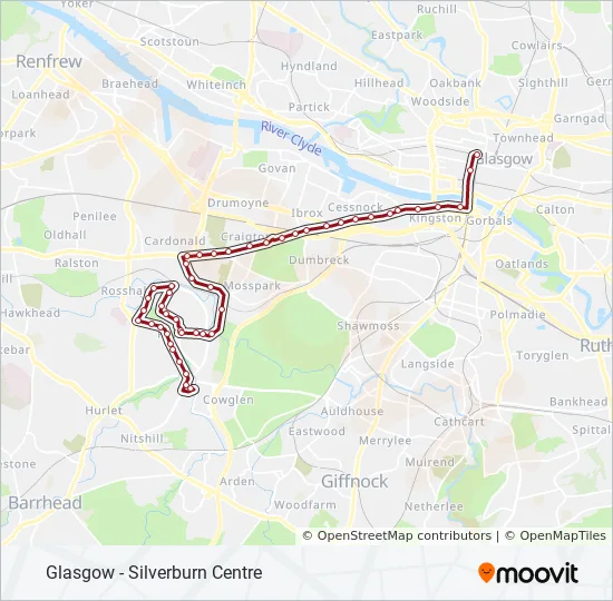 Bus 153 Route Map 153 Route: Schedules, Stops & Maps - Glasgow (Updated)