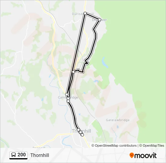 200 Route: Schedules, Stops & Maps - Thornhill (Updated)