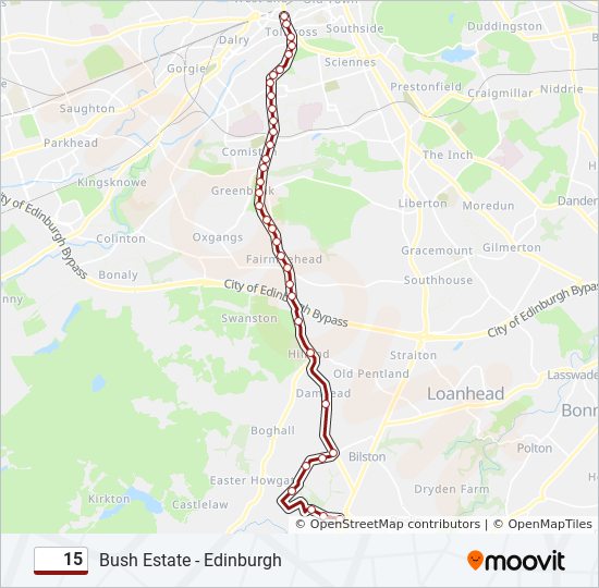 15 Route: Schedules, Stops & Maps - West End (Updated)