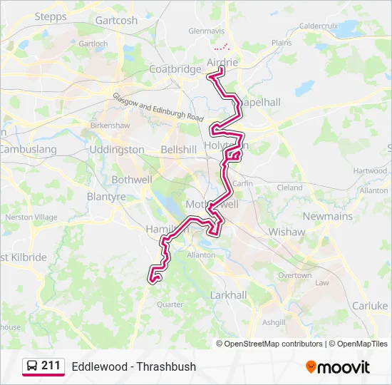211 Route: Schedules, Stops & Maps - Eddlewood (Updated)