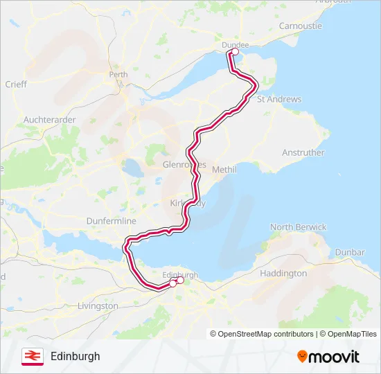 CROSSCOUNTRY Train Line Map
