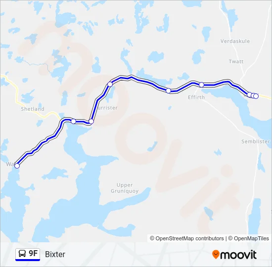 9F Bus Line Map