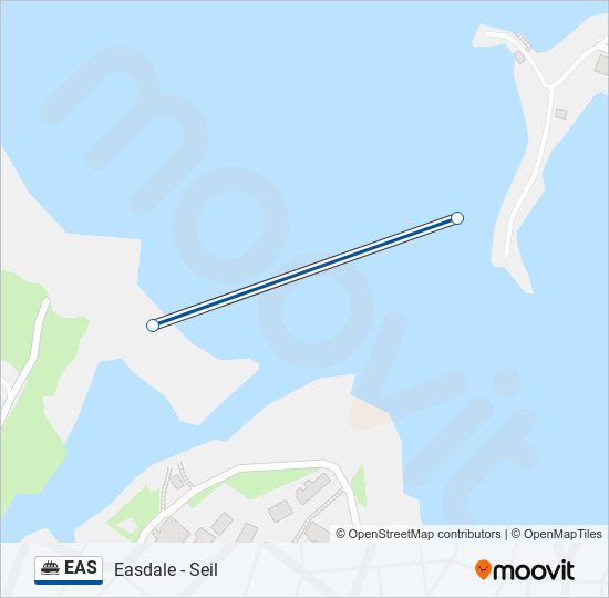 EAS Ferry Line Map