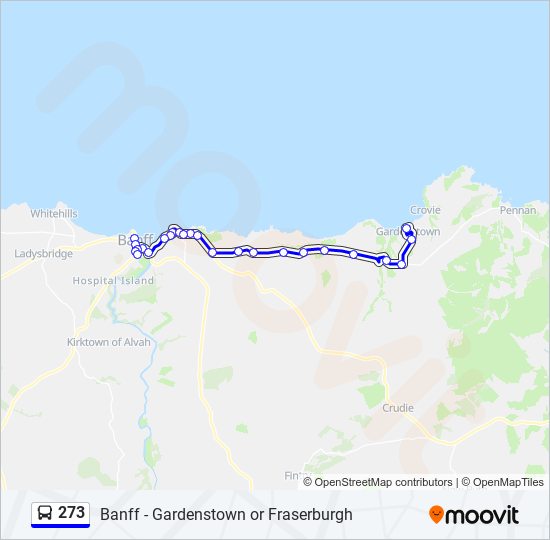 273 Route: Schedules, Stops & Maps - Gardenstown (Updated)