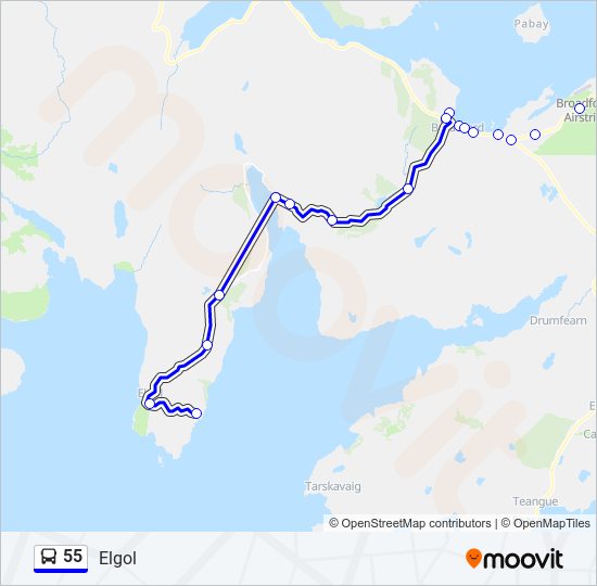 55  Line Map