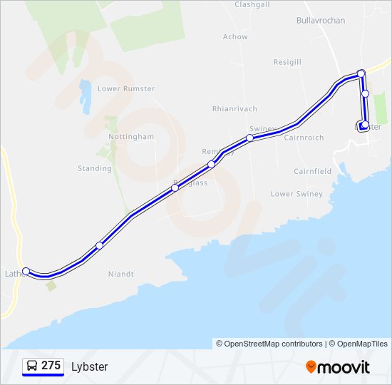 275  Line Map