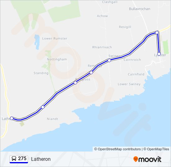 275  Line Map