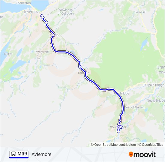 M39  Line Map