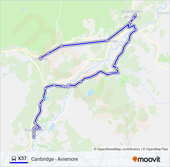 X37  Line Map
