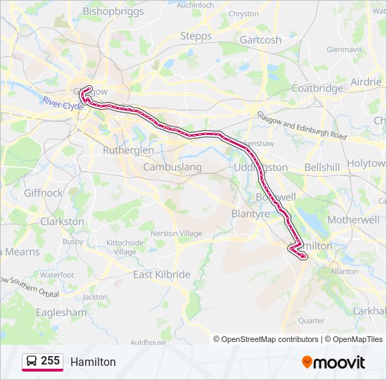 255 Route: Schedules, Stops & Maps - Hamilton (Updated)