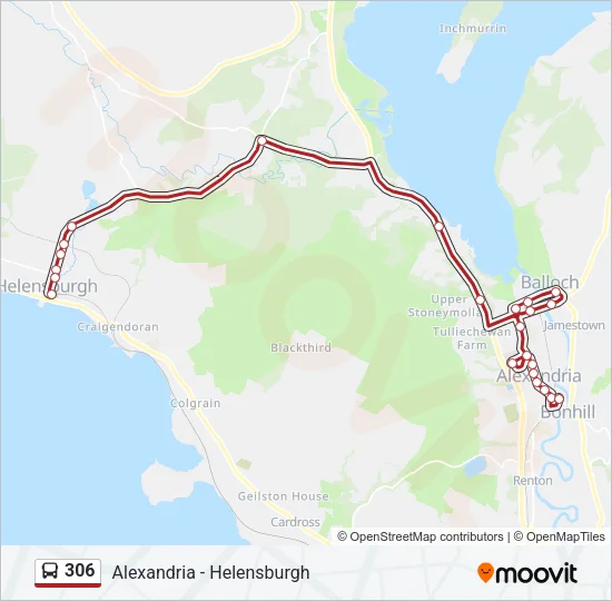 306 Bus Line Map