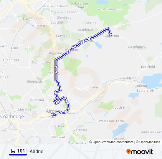 101 Route: Schedules, Stops & Maps - Airdrie (Updated)