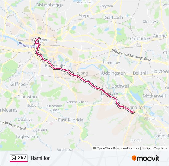 267 Route: Schedules, Stops & Maps - Hamilton (Updated)