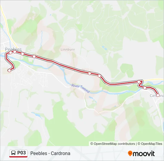 P03 Bus Line Map