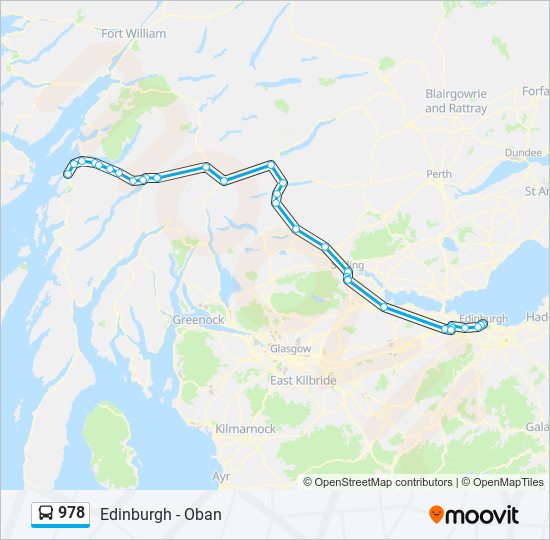 978 Route: Schedules, Stops & Maps - Oban (Updated)