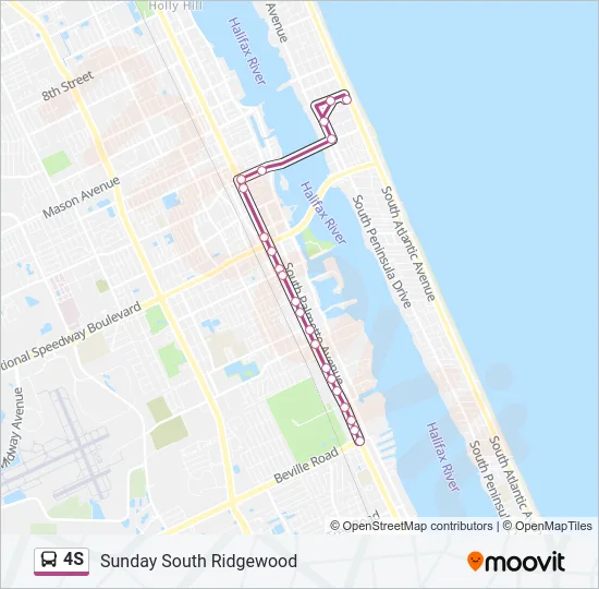 4S Bus Line Map