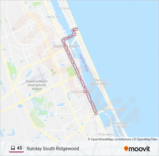 4S Bus Line Map