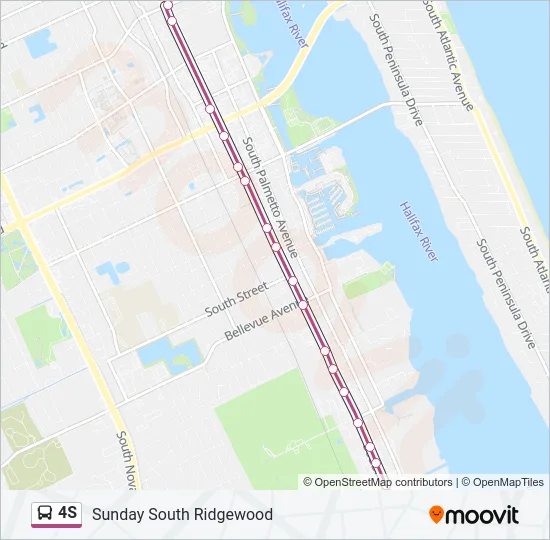 4S Bus Line Map