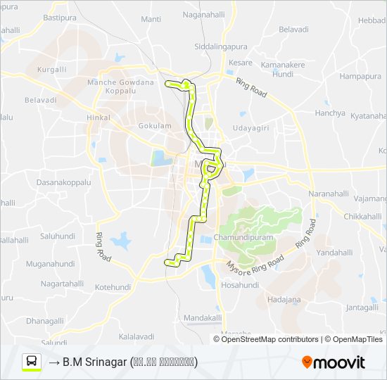 15 bus Line Map