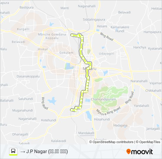 15 bus Line Map