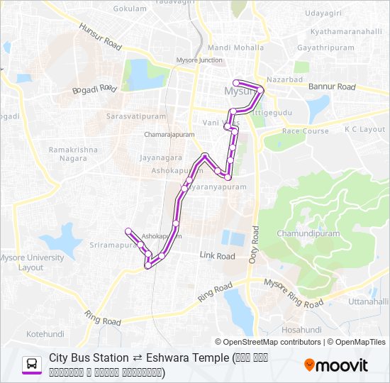 2A bus Line Map