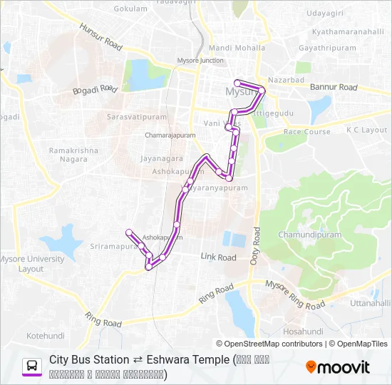 2A Bus Line Map