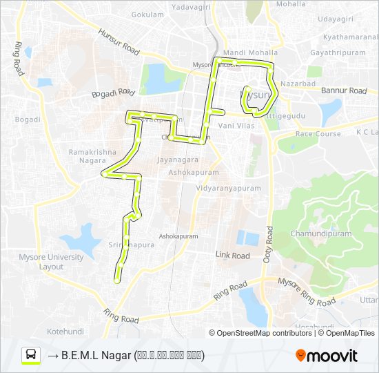 2R bus Line Map