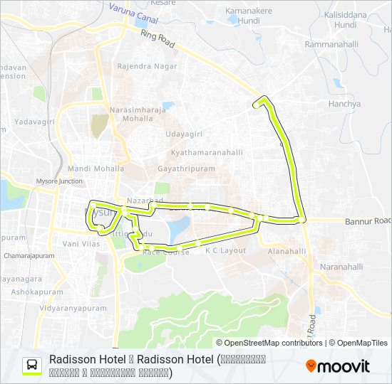 30 Bus Line Map