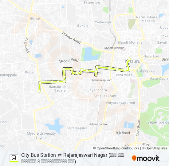 69 bus Line Map