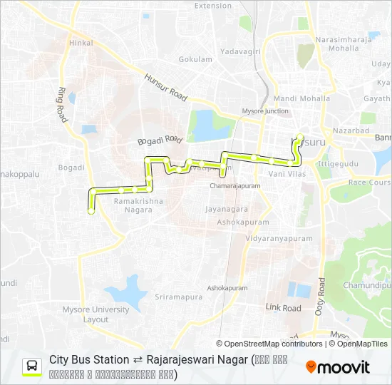 69 Bus Line Map
