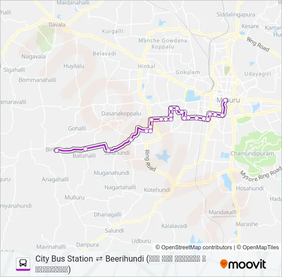 91 Bus Line Map