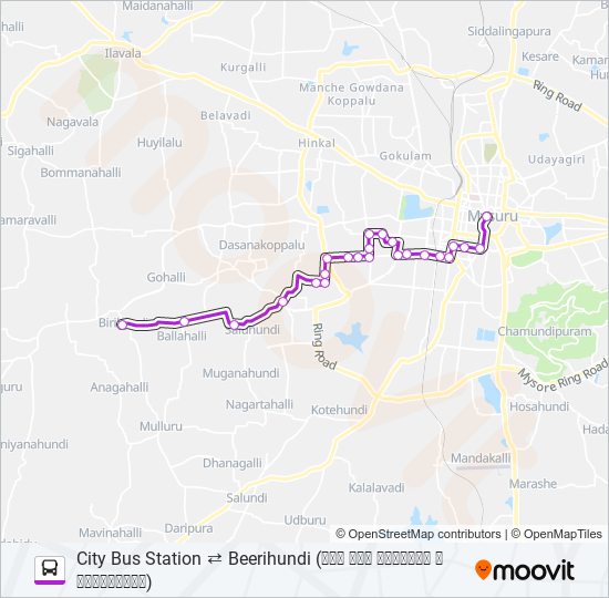 91 bus Line Map