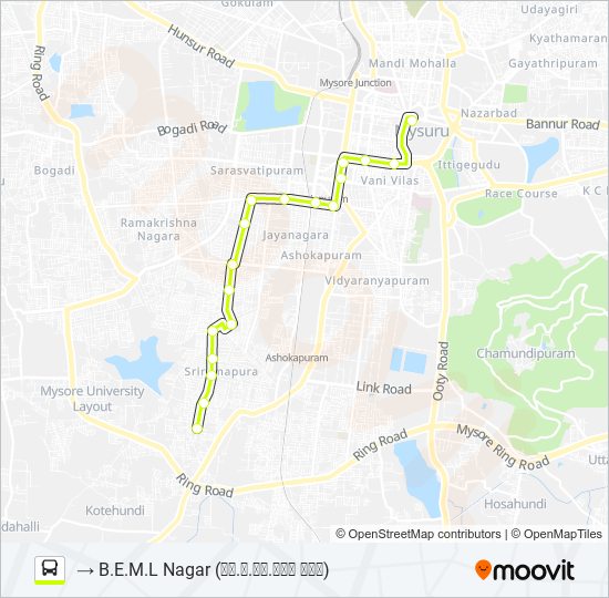 94 bus Line Map