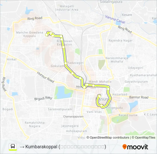 118 Bus Line Map