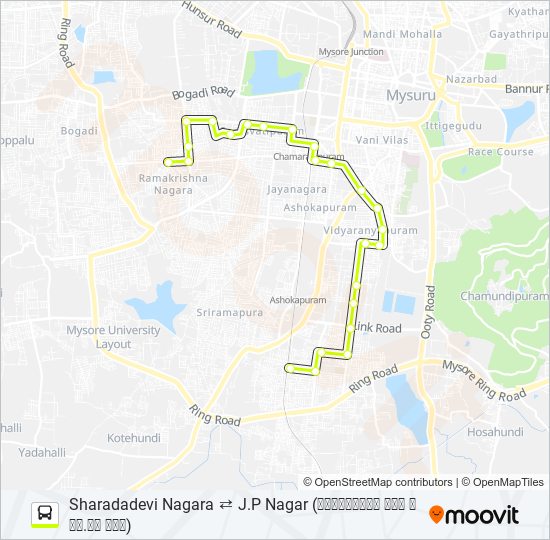 11C Bus Line Map