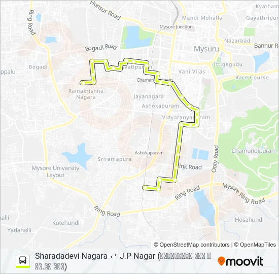11C Bus Line Map