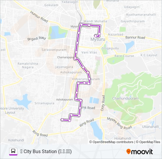 11R bus Line Map