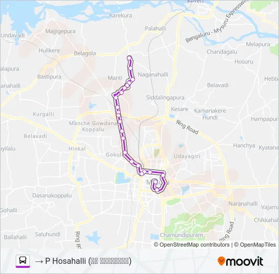 120 Bus Line Map