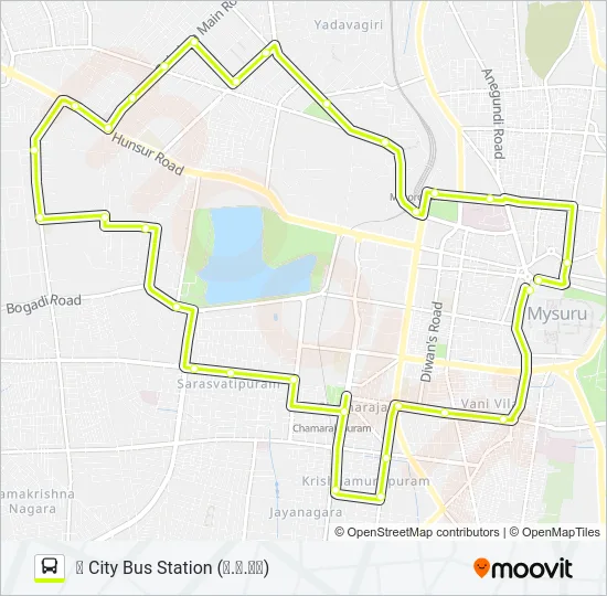 129 Bus Line Map