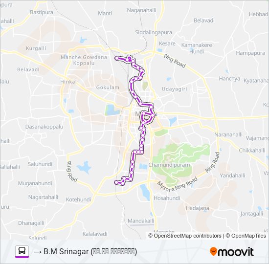 15A bus Line Map