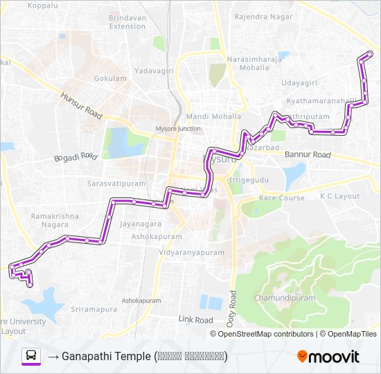 162 Bus Line Map