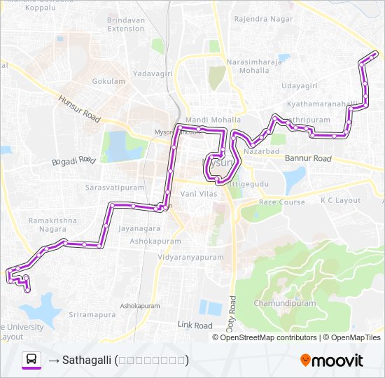 162 Bus Line Map