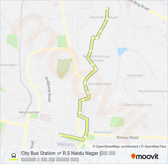 178 Bus Line Map