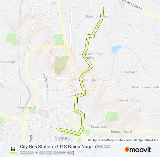 178 bus Line Map